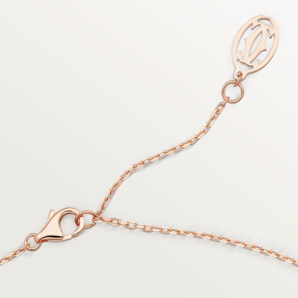 C de Cartier necklace Rose gold, pearl