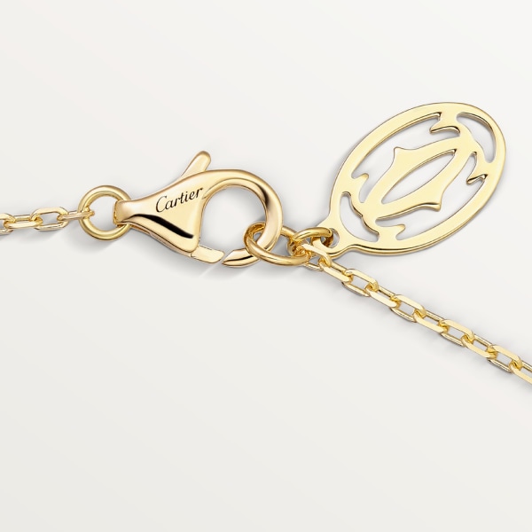 Cartier d'Amour necklace, large model Yellow gold, diamond