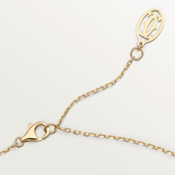 Cartier d'Amour necklace, small model Yellow gold, diamond