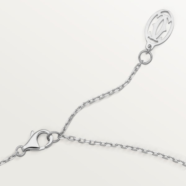 Cartier d'Amour 项链，小号款 白金，钻石