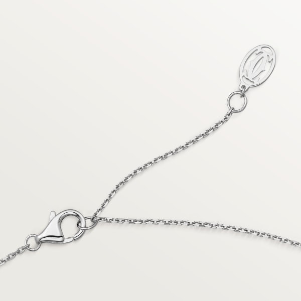 Cartier d'Amour necklace XS White gold, diamond