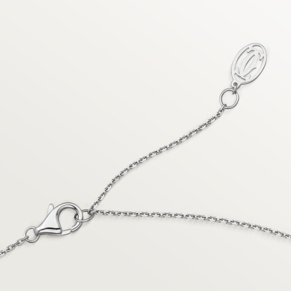 Cartier d'Amour 项链，超小号款 白金，钻石