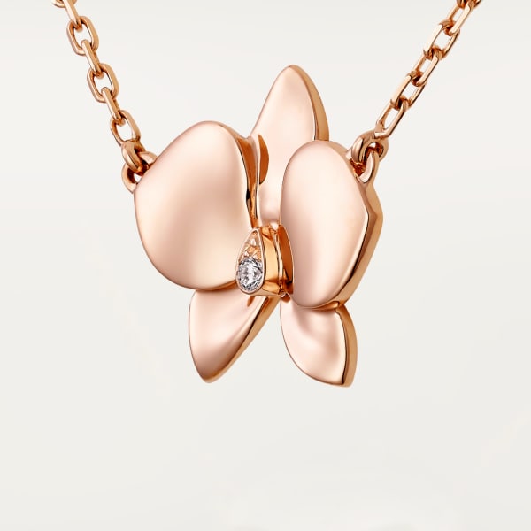 Caresse d'Orchidées par Cartier necklace Rose gold, diamond