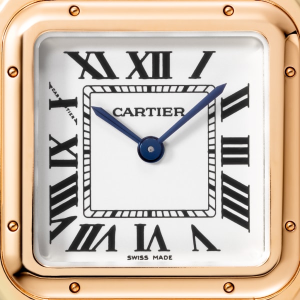 Panthère de Cartier腕表 中号表款，石英机芯，18K玫瑰金