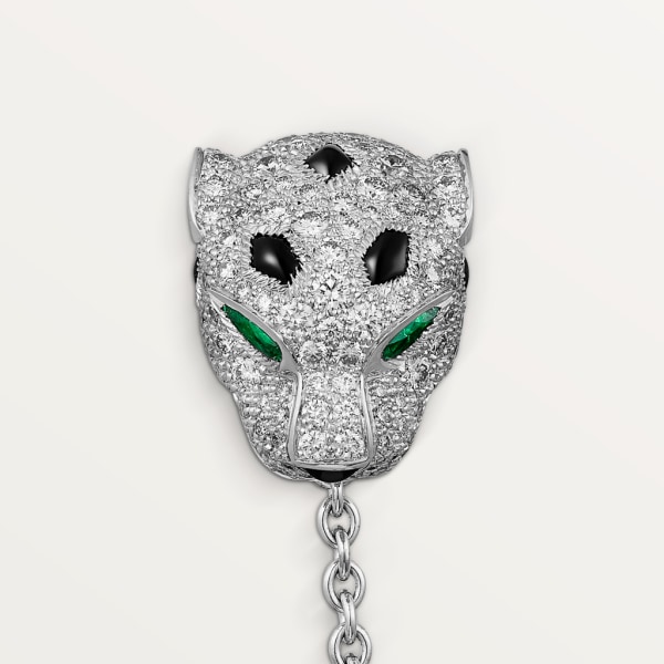 Panthère de Cartier卡地亚猎豹系列配饰，彰显男士优雅魅力 Panthère de Cartier卡地亚猎豹系列胸针，金，钻石