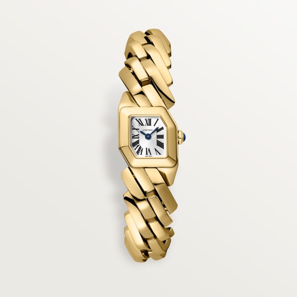 Maillon de Cartier watch Small model, quartz movement, yellow gold