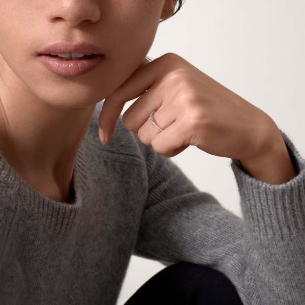 Etincelle de Cartier ring White gold, diamonds