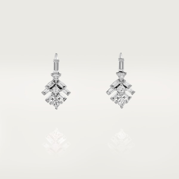 Reflection de Cartier earrings White gold, diamonds