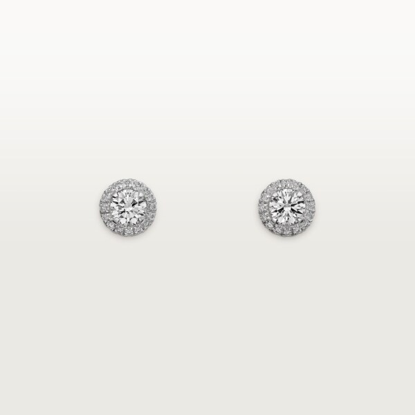 Cartier Destinée earrings White gold, diamonds