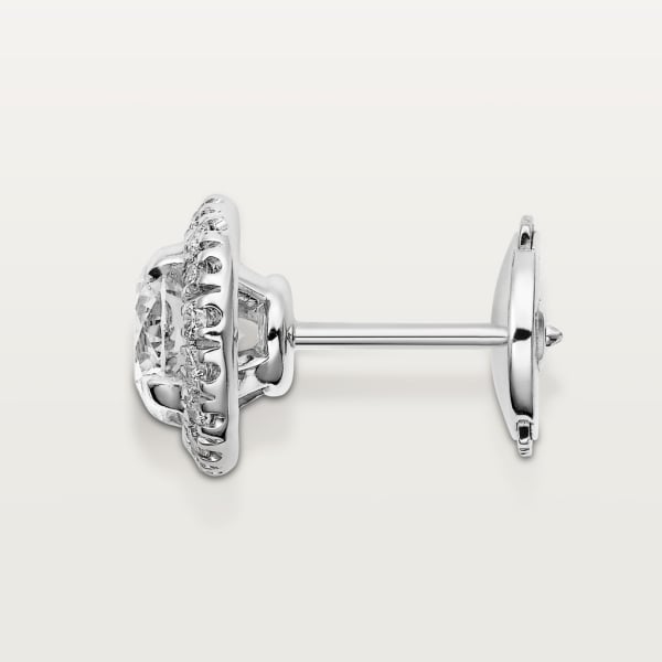 Cartier Destinée earrings White gold, diamonds