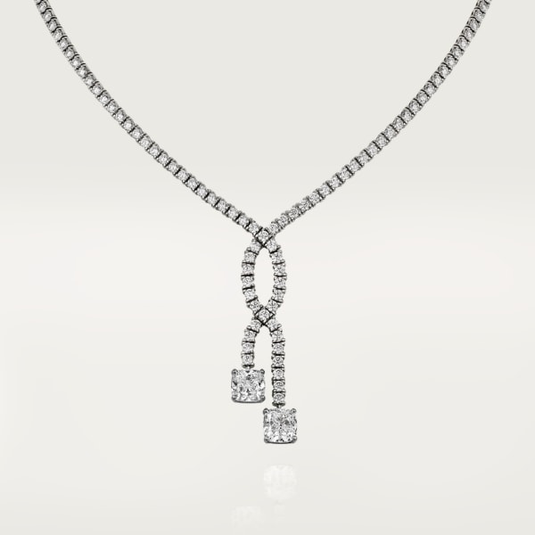 High Jewellery necklace White gold, diamonds