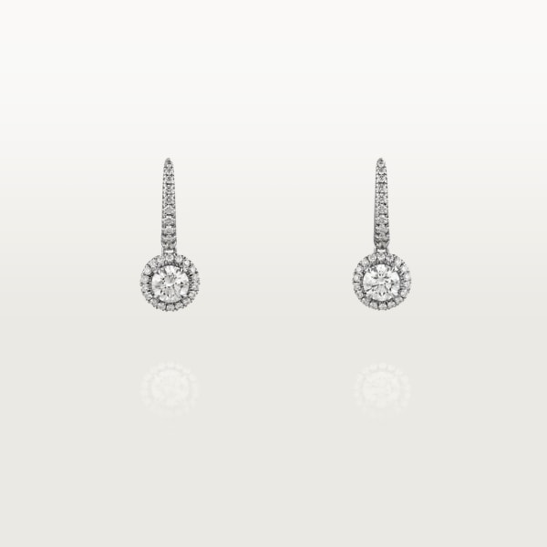 Cartier Destinée earrings White gold, diamonds