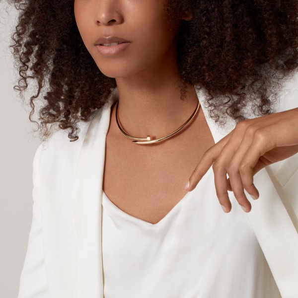 Juste un Clou torque necklace, classic model Yellow gold