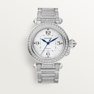 Cartier pasha white best sale gold