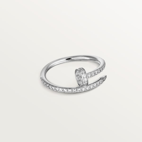 Juste un Clou ring White gold, diamonds