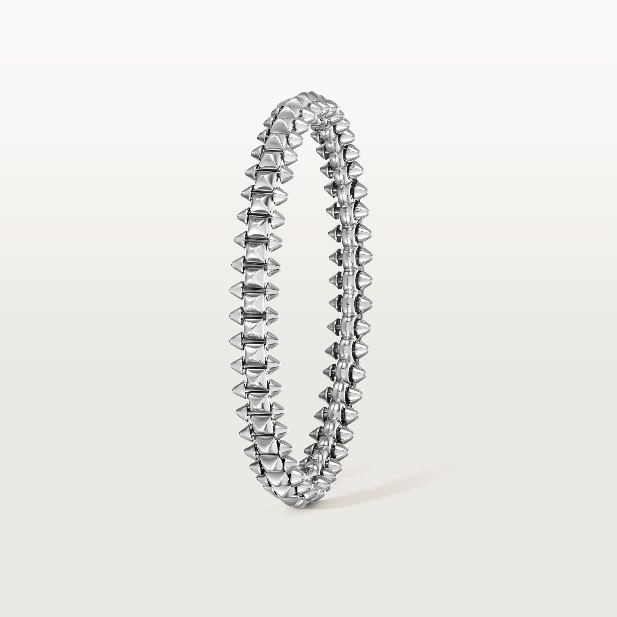Clash de Cartier bracelet, medium modelWhite gold