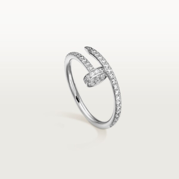 Juste un Clou ring White gold, diamonds