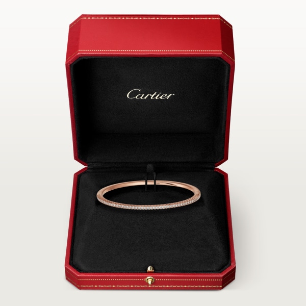 Etincelle de Cartier手镯 玫瑰金，钻石
