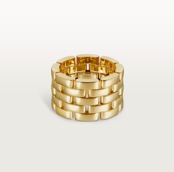 Maillon Panthère ring Yellow gold