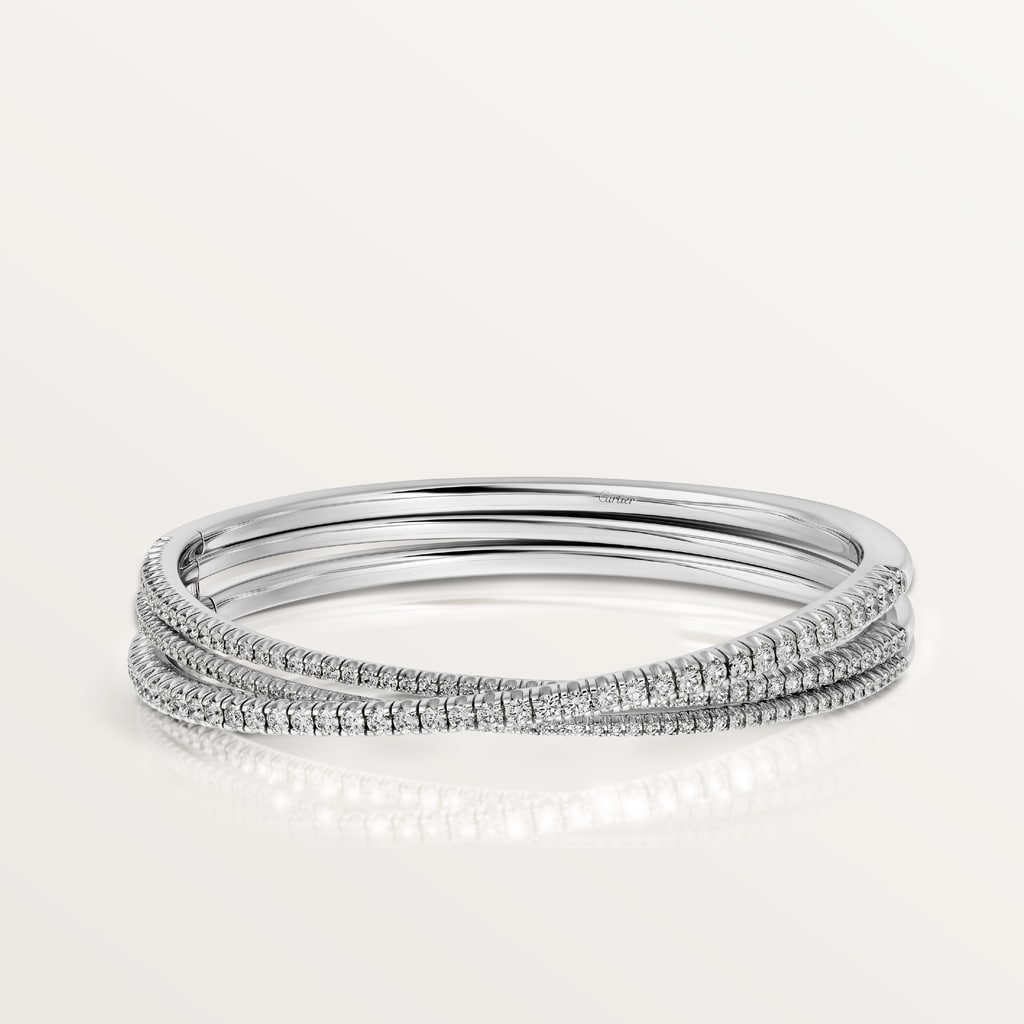 Etincelle de Cartier bracelet, semi-pavedWhite gold, diamonds