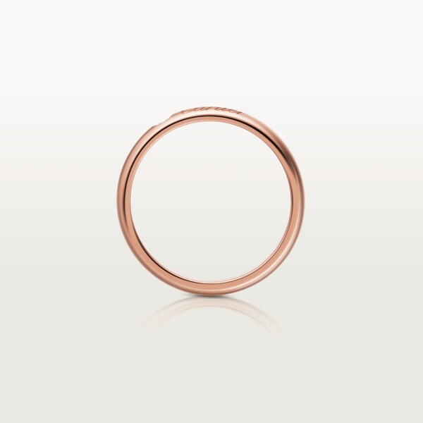 C de Cartier wedding ring Rose gold, diamond