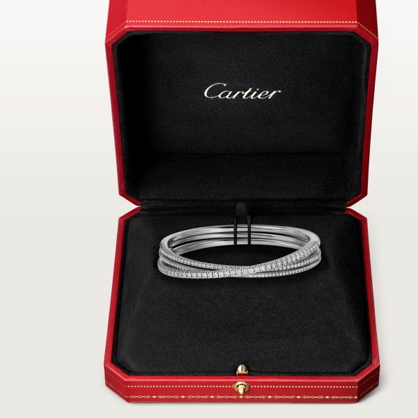 Etincelle de Cartier手镯 白金，钻石