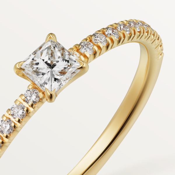 Etincelle de Cartier戒指 黄金，钻石