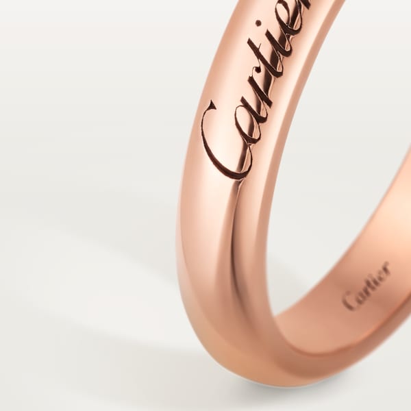 CRB4232500 - C de Cartier wedding ring - Rose gold - Cartier