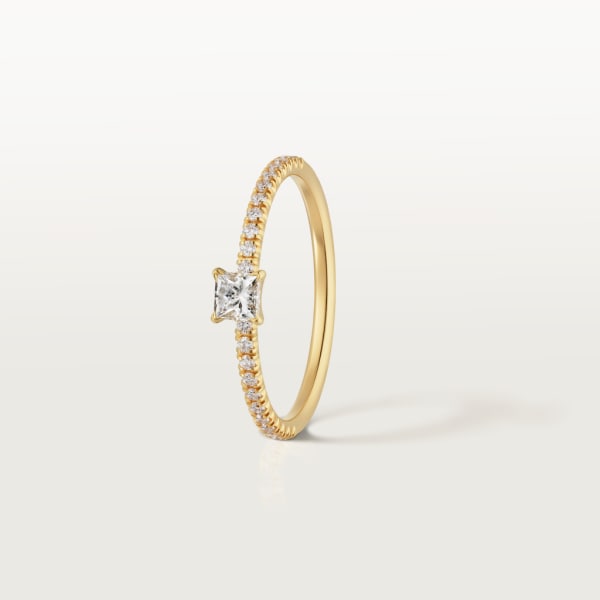 Etincelle de Cartier戒指 黄金，钻石