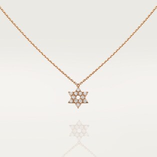 Symbol pendant Rose gold, diamond
