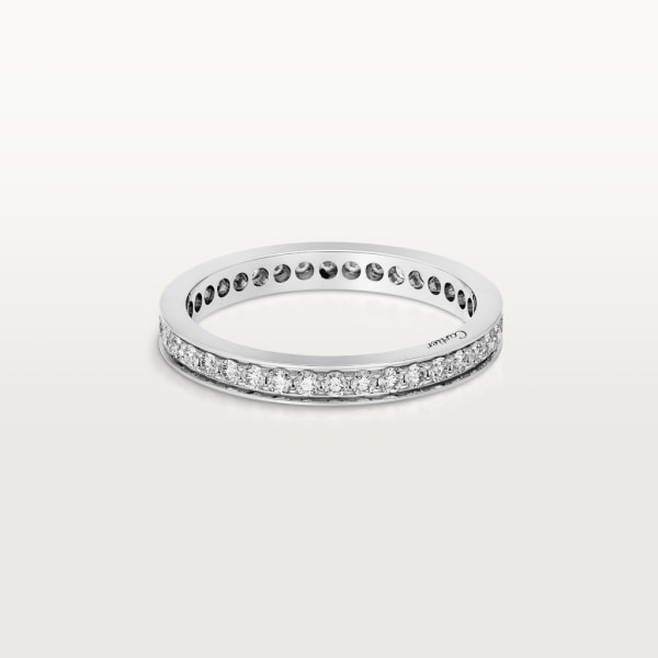 Ballerine wedding ring Platinum, diamonds