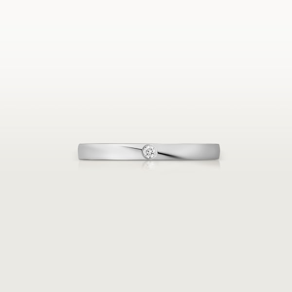 Ballerine wedding ring Platinum, diamond