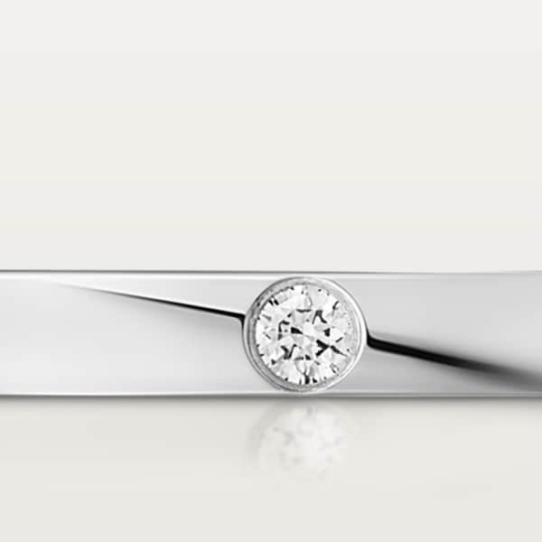 Ballerine wedding ring Platinum, diamond