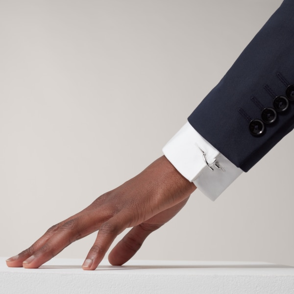 Juste un Clou cufflinks White gold, diamonds