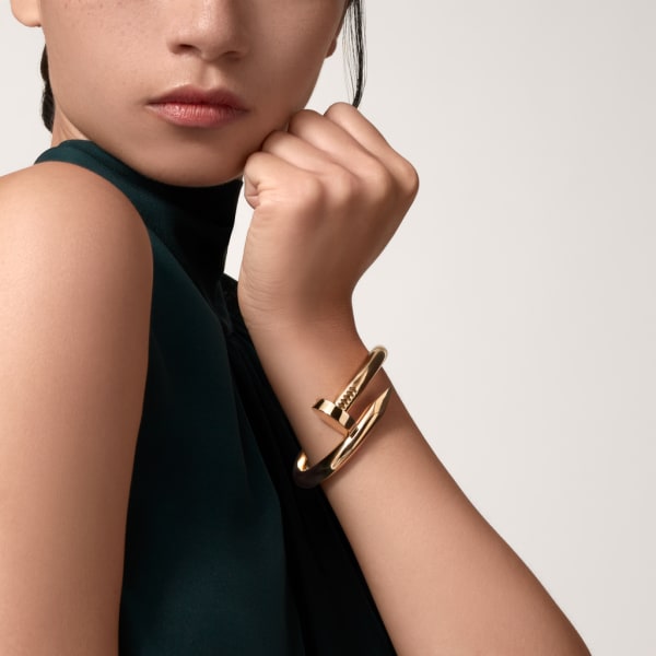 Juste un Clou bracelet, large model Yellow gold