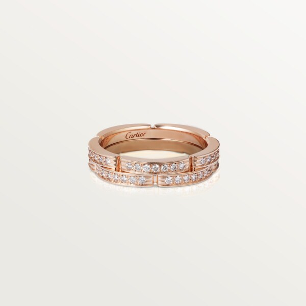 Maillon Panthère fine wedding band 