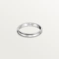 Cartier d'Amour wedding ring, 2.5 mm width Platinum