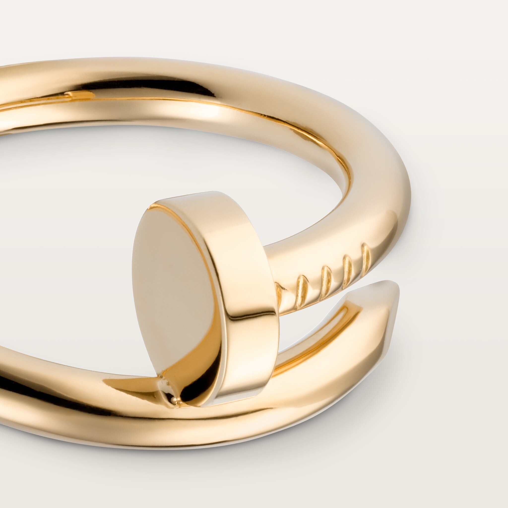 Juste un Clou ring, classic modelYellow gold
