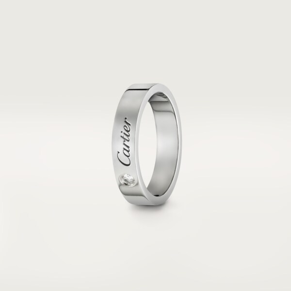 C de Cartier wedding ring Platinum, diamond