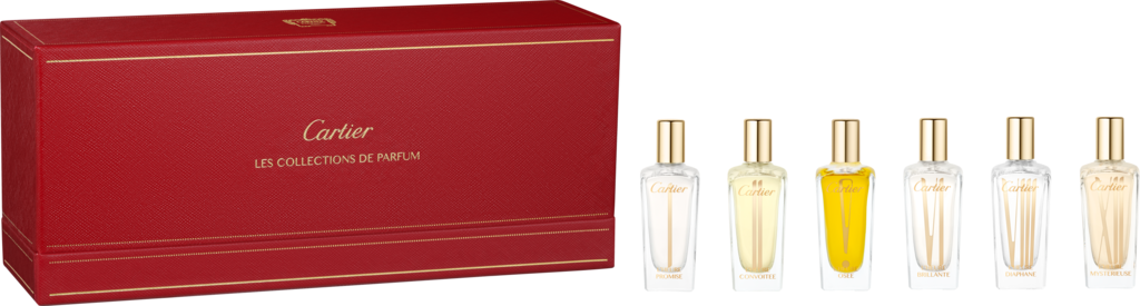 Les Heures de Parfum - Heure I, II, V, VI, VIII and XII gift set, 6 x 15 mlBox