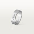C de Cartier wedding ring, 5 mm width Platinum
