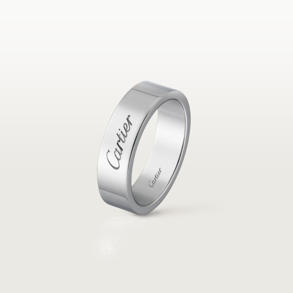 C de Cartier wedding ring Platinum