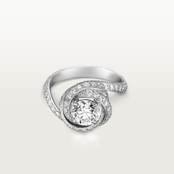 Trinity Ruban Solitaire Platinum, diamond