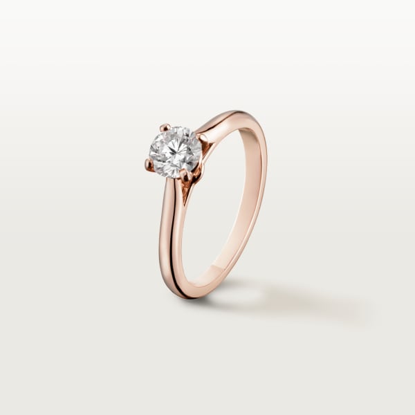 Solitaire 1895 Rose gold, diamond