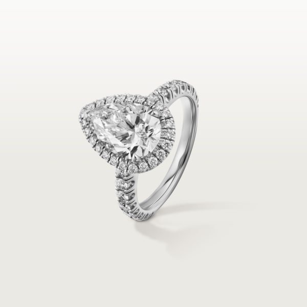 Cartier pear engagement ring outlet