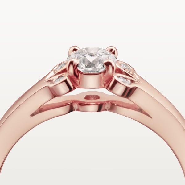 Ballerine Solitaire Rose gold, diamond