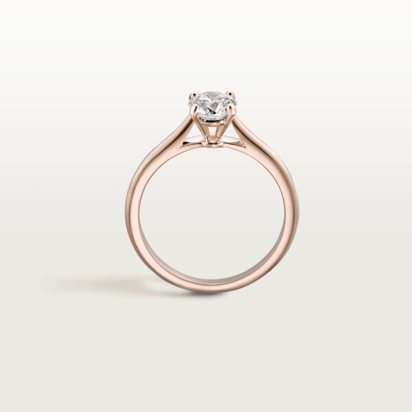 Solitaire 1895 Rose gold, diamond