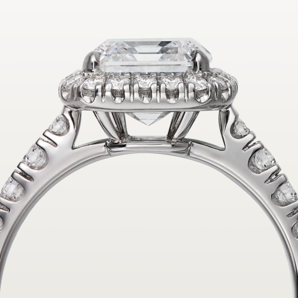 Cartier Destinée订婚钻戒 铂金，钻石