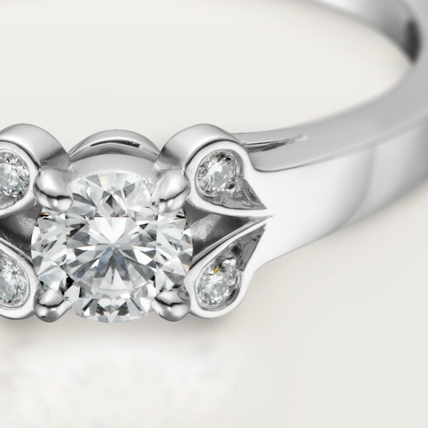 Ballerine Solitaire Platinum, diamond