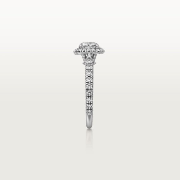 Cartier Destinée订婚钻戒 铂金，钻石